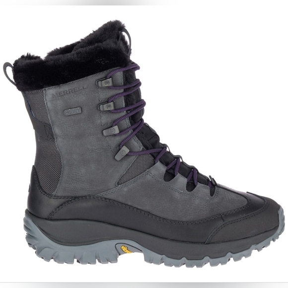 Merrell Thermo Rhea Mid Waterproof Snowboots In Women's Size 9 - Picture 16 of 16